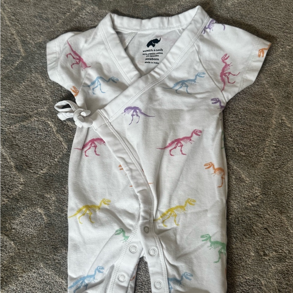 Dinosaur Print Monica + Andy one piece